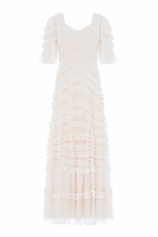 Amara Ruffle Gown