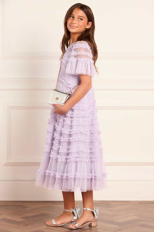 Amara Ruffle Kids Dress