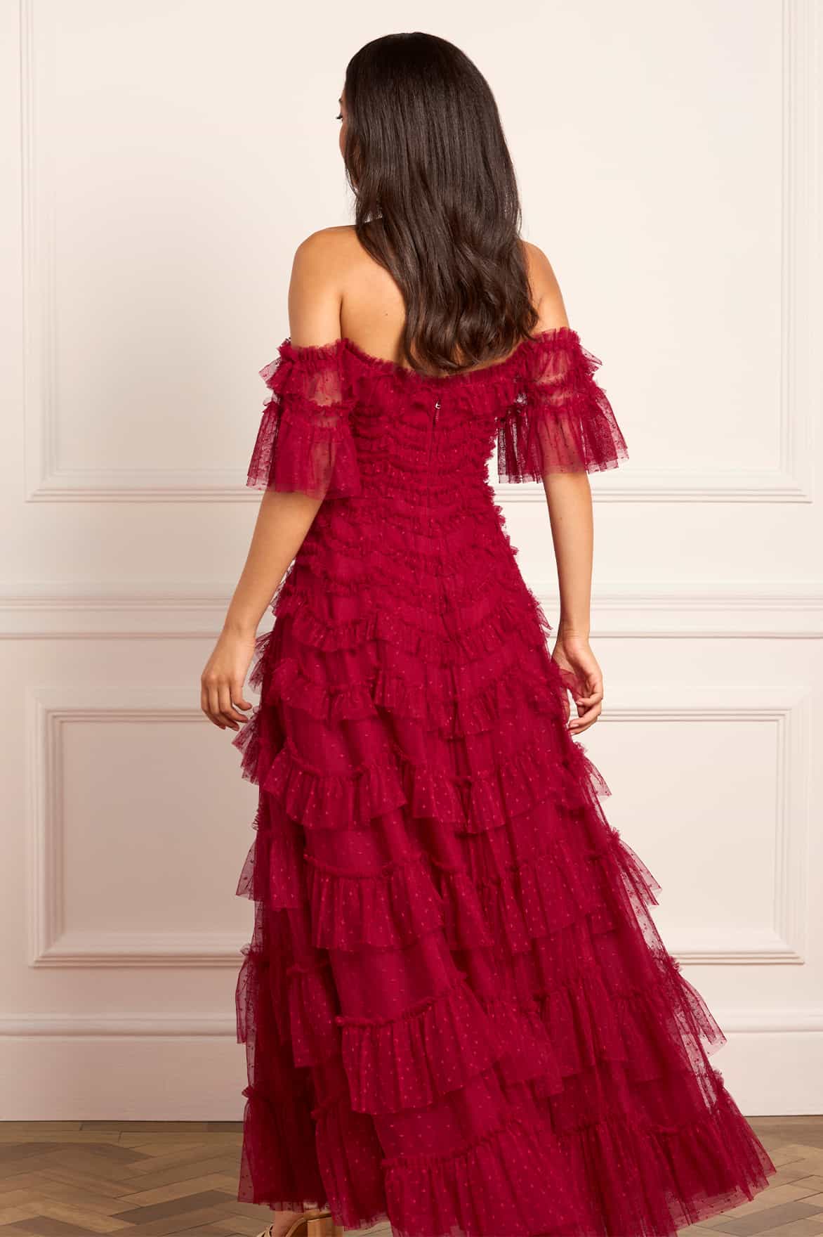 Aviana Off-Shoulder Gown