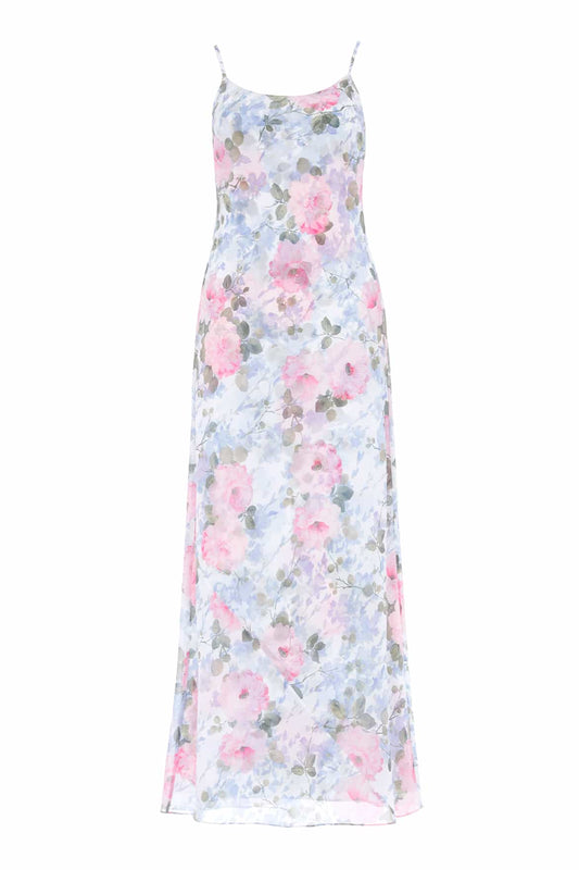 Camille's Garden Chiffon Cami Gown