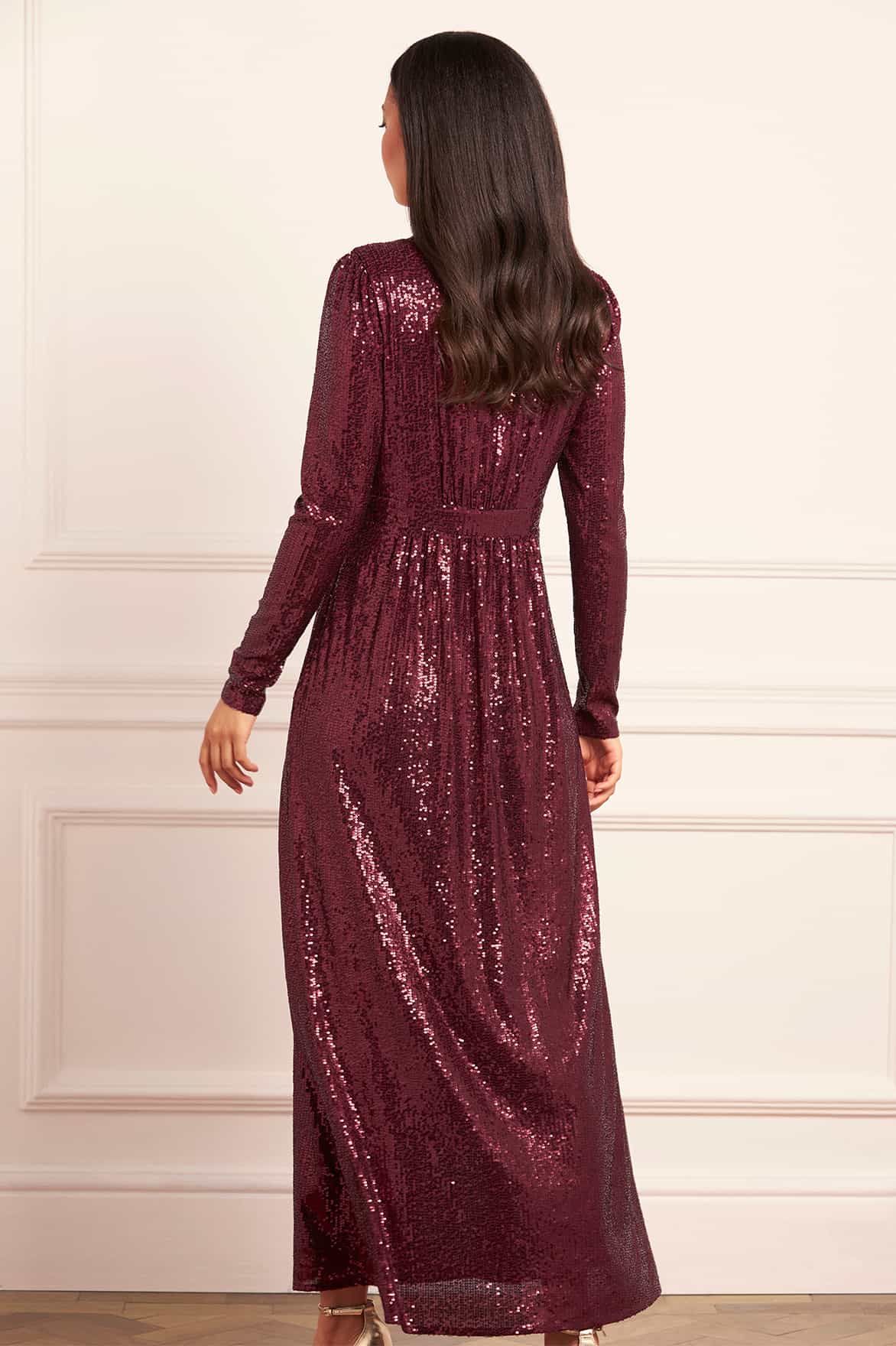 Chelsea V-Neck Gown