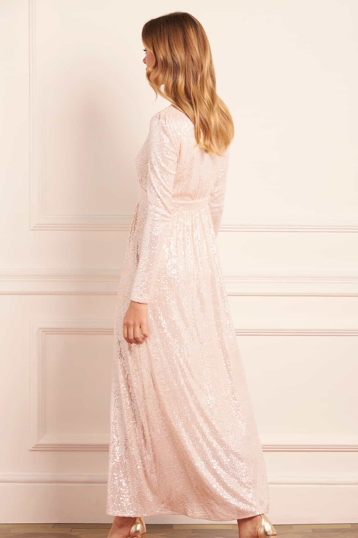 Chelsea V-Neck Gown