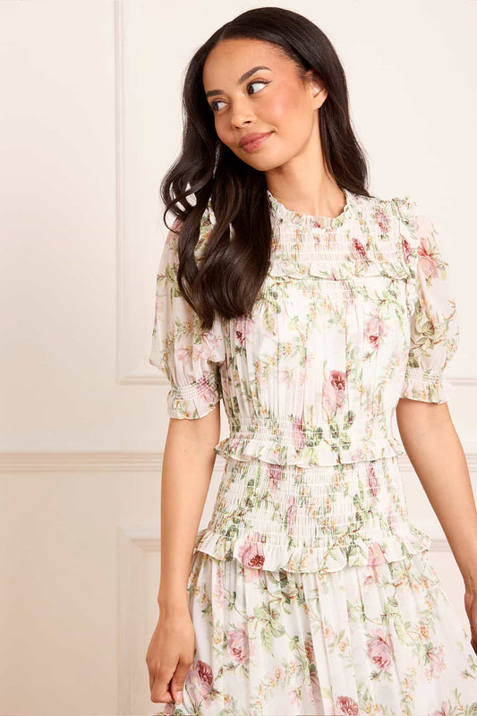 Colette's Rose Emilia Georgette Ballerina Dress