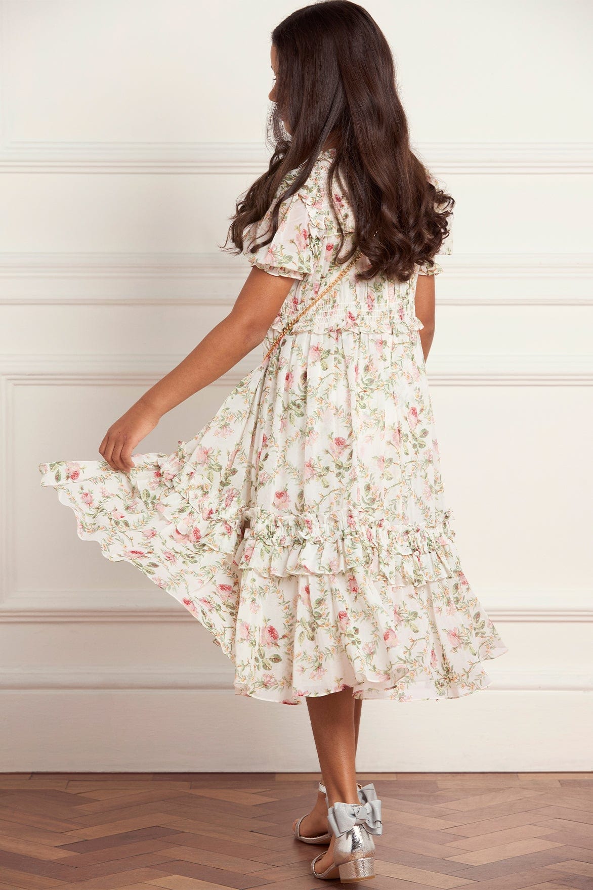 Colette's Rose Emilia Georgette Kids Dress