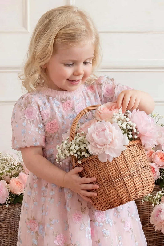 Cressida Embroidery Baby Dress