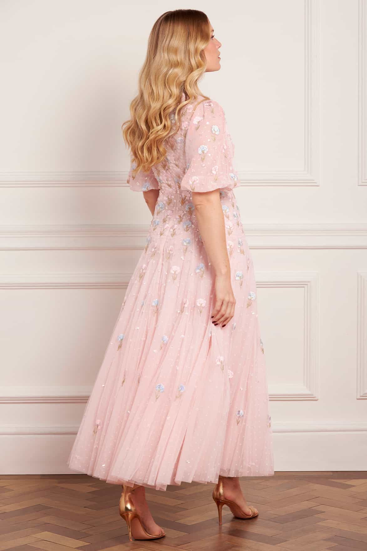 Dandelion Ditsy Ankle Gown