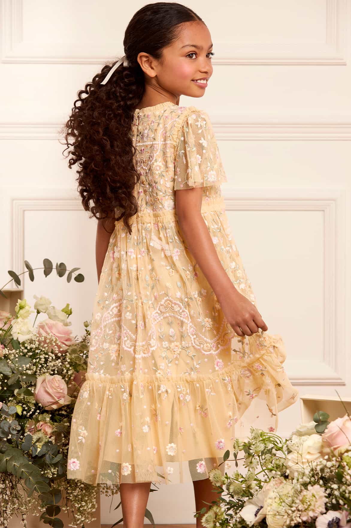 Dragonfly Garden Kids Dress