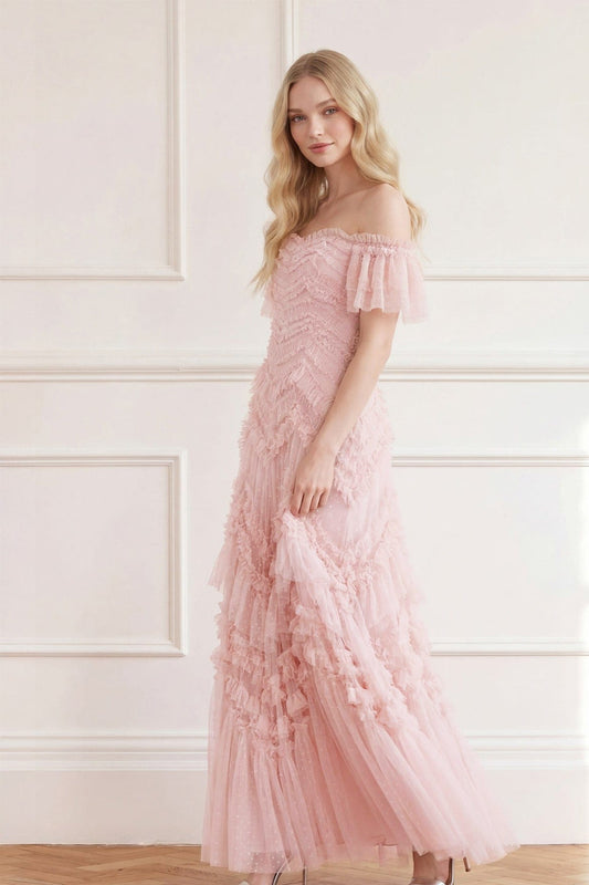 Elia Off-Shoulder Gown