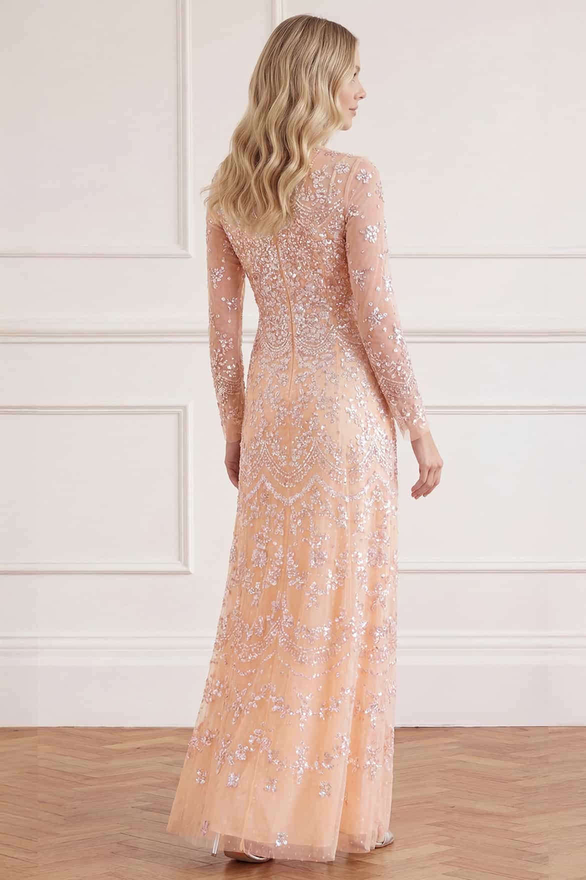 Freya Long Sleeve Gown