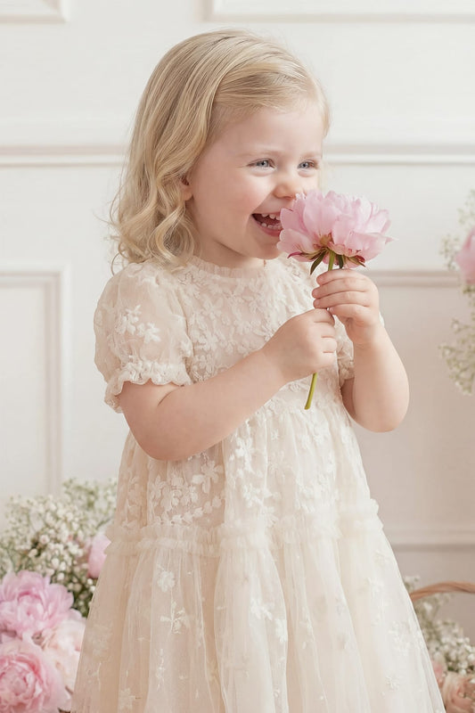Garland Ribbon Baby Dress