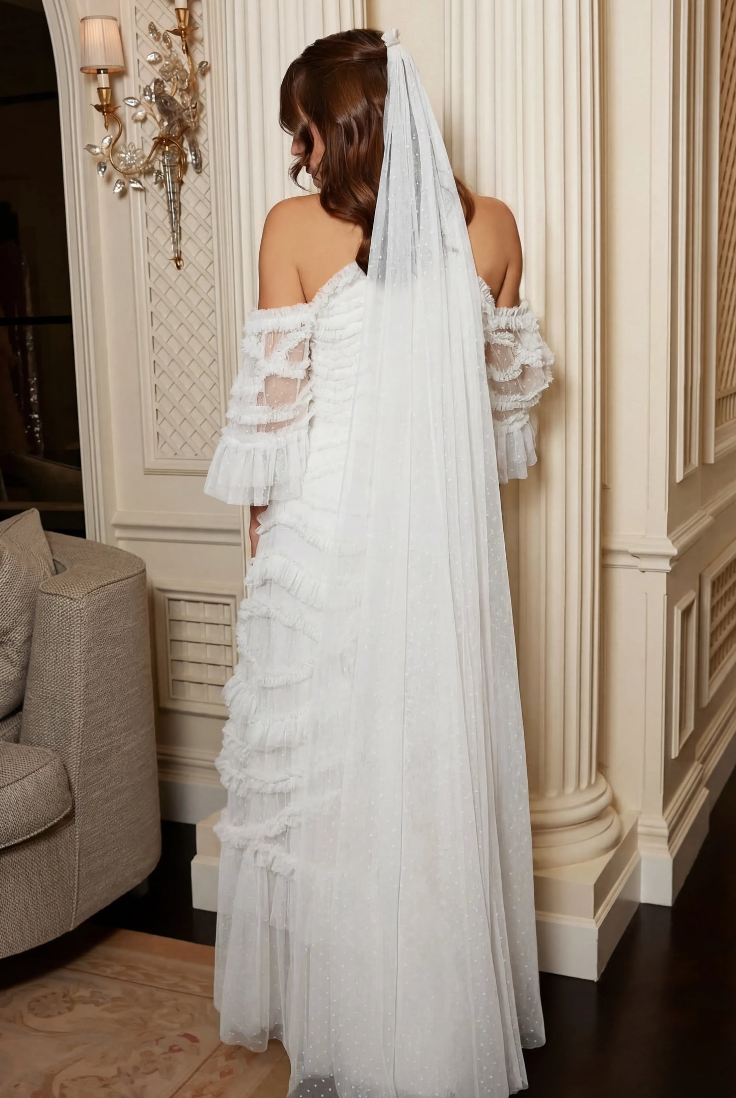 Kisses Long Veil