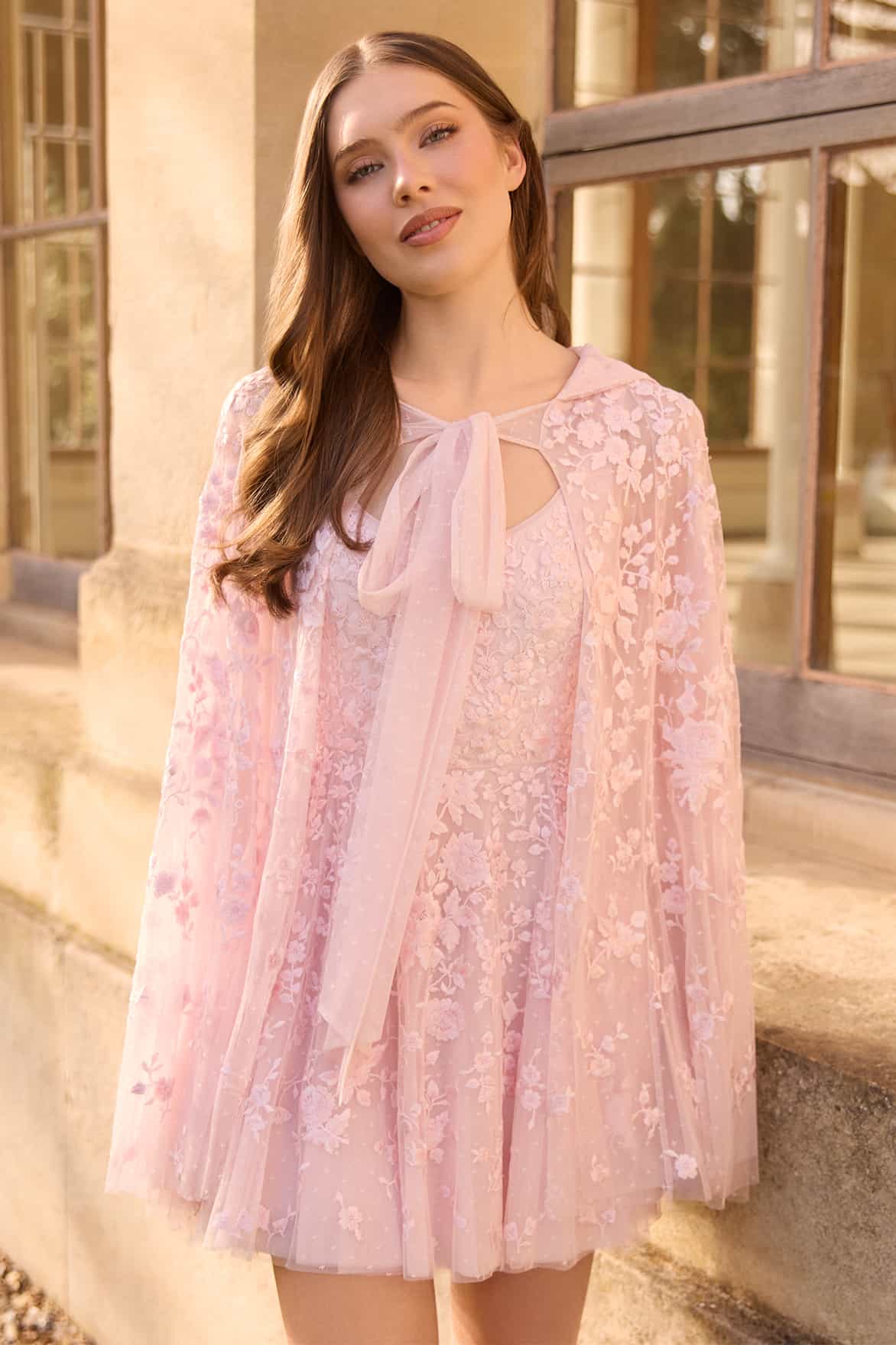 Rosa Hooded Cape