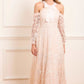 Adeline Off-Shoulder Ankle Gown