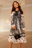 Adeline Off-Shoulder Kids Dress