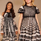 Adeline Off-Shoulder Kids Dress