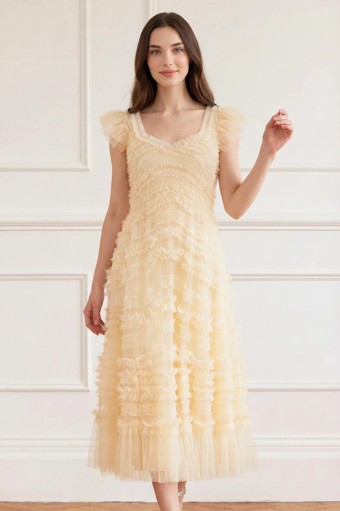 Amara Backless Ballerina Dress