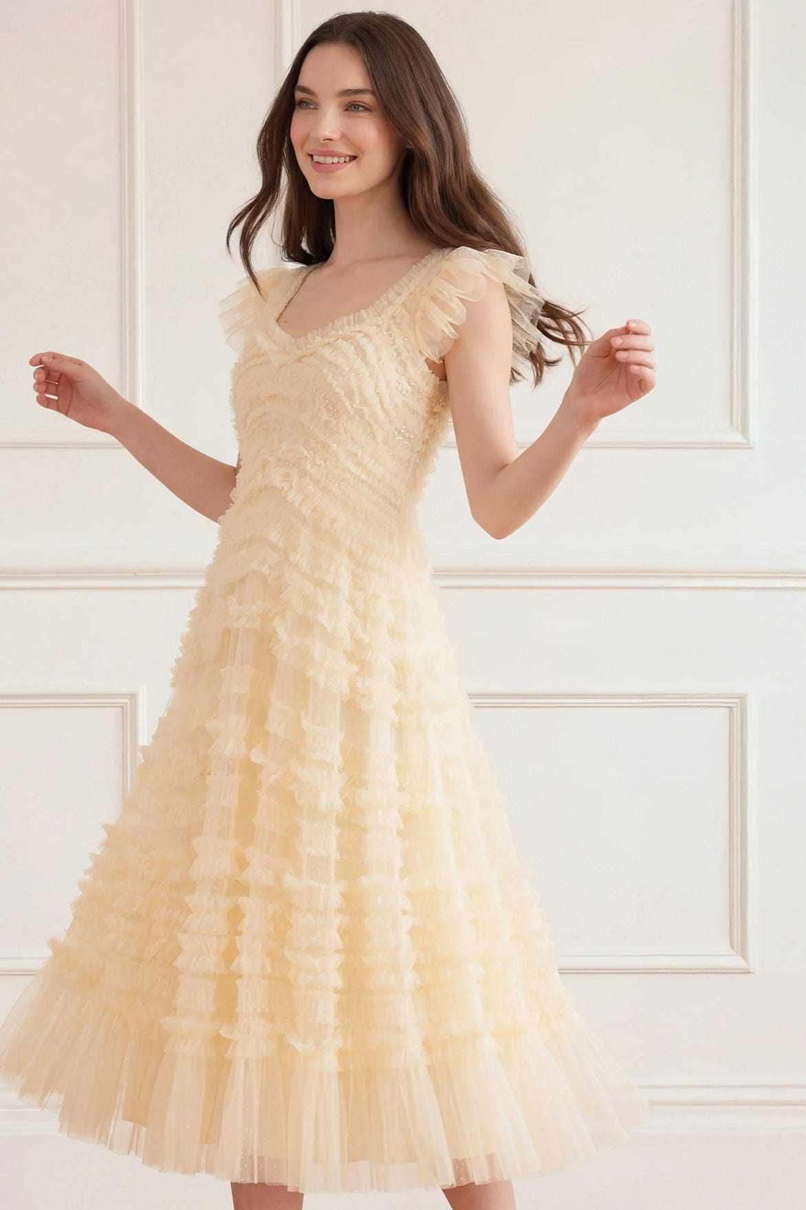 Amara Backless Ballerina Dress