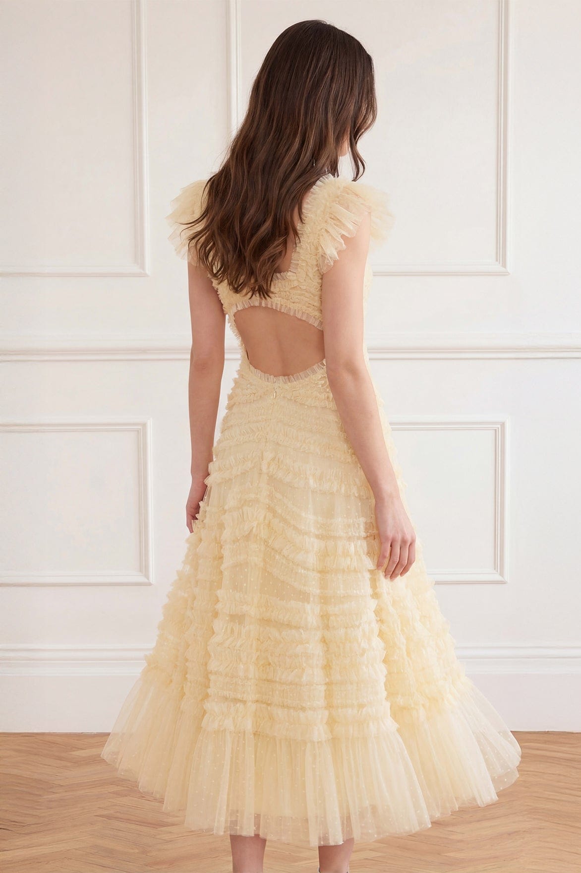 Amara Backless Ballerina Dress