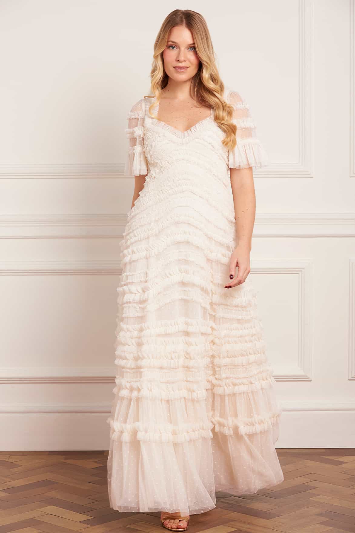 Amara Ruffle Gown