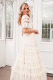 Amara Ruffle Gown
