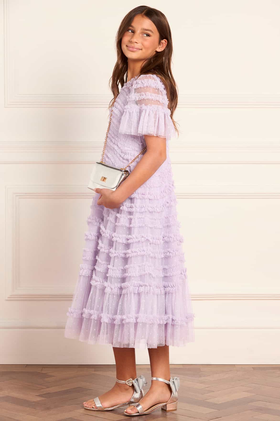 Amara Ruffle Kids Dress