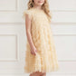 Amara Ruffle Sleeve Kids Dress