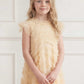 Amara Ruffle Sleeve Kids Dress