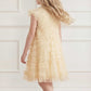 Amara Ruffle Sleeve Kids Dress