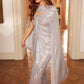Amora Strapless Ankle Gown