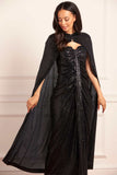 Amora Long Cape