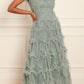 Amorette V-Neck Gown