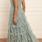 Amorette V-Neck Gown