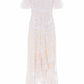 Anais Sequin Frill Ankle Gown