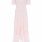 Anais Sequin Frill Ankle Gown