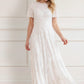 Anais Sequin Short Sleeve Gown