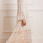 Annie Sequin Tiered Ankle Gown