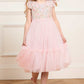 Antoinettes Floral Bodice Kids Dress