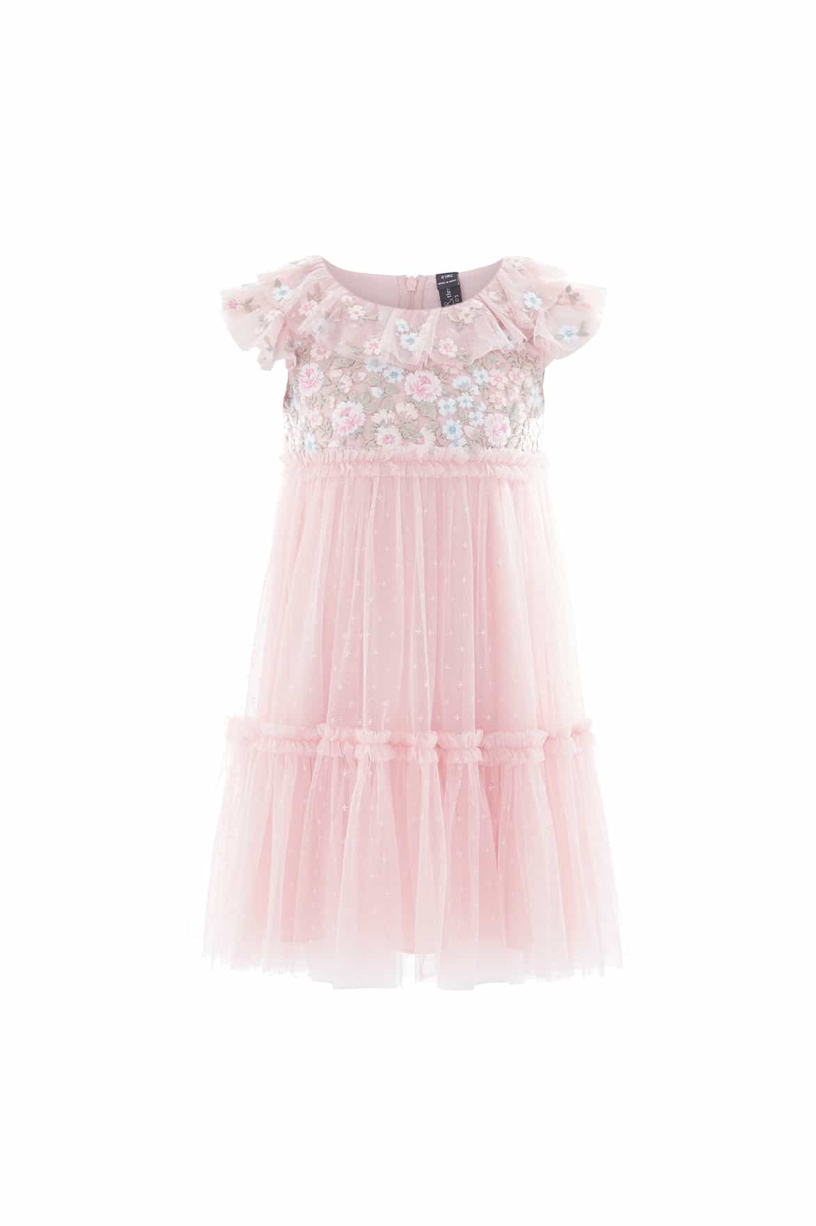 Antoinettes Floral Bodice Kids Dress