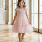 Antoinettes Floral Bodice Kids Dress