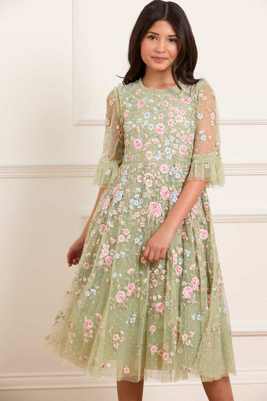 Antoinettes Floral Kids Dress