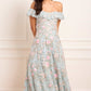 Antoinettes Floral Off-Shoulder Ballerina Dress