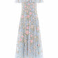 Antoinettes Floral Off-Shoulder Ballerina Dress