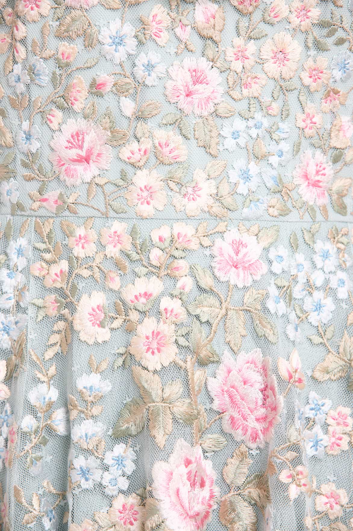 Antoinettes Floral Off-Shoulder Ballerina Dress