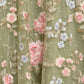 Antoinettes Floral Round Neck Ankle Gown