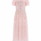 Autumn Leaves Off-Shoulder Ballerina Dress