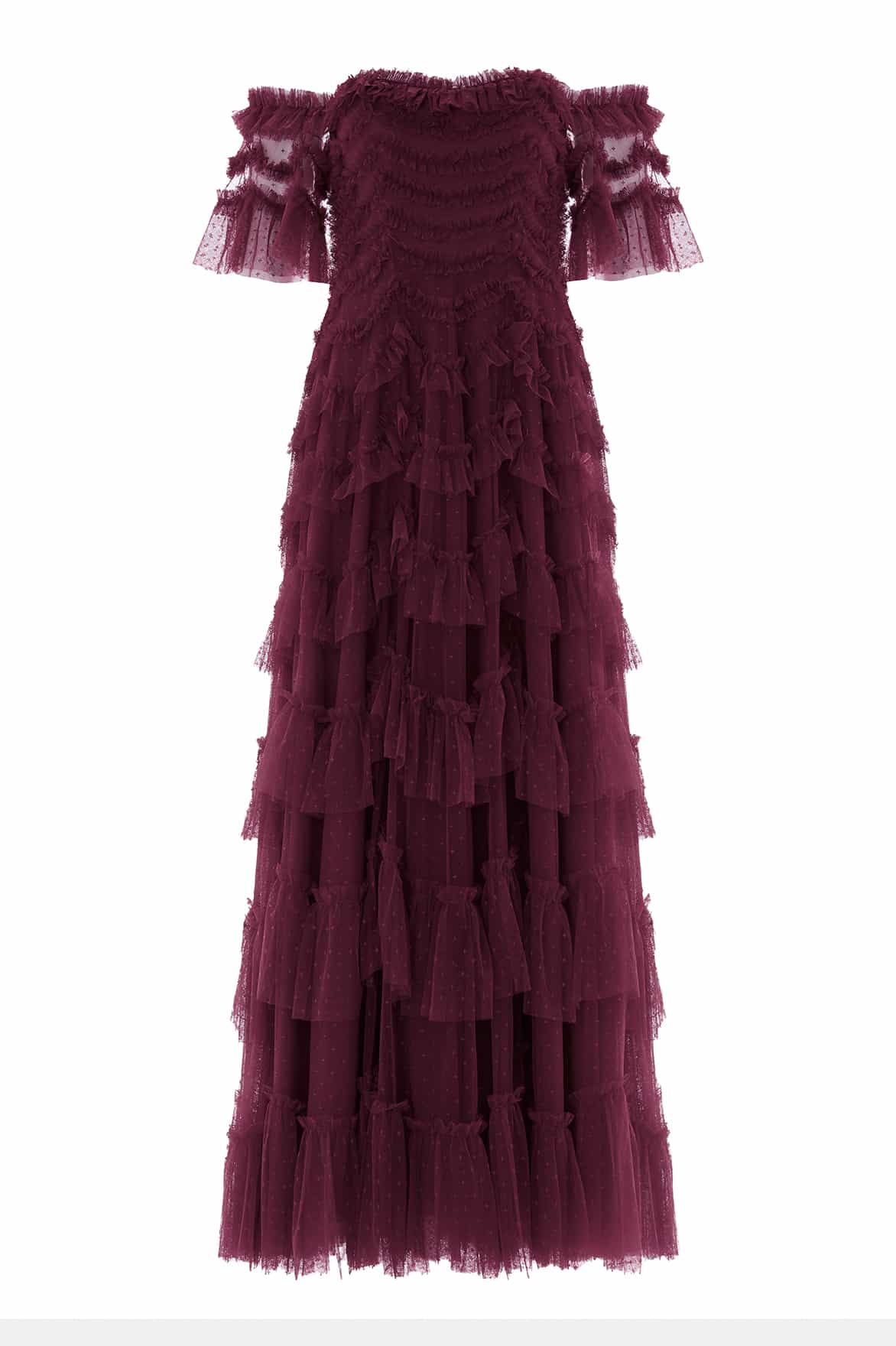 Aviana Off-Shoulder Gown