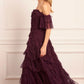 Aviana Off-Shoulder Gown