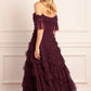 Aviana Off-Shoulder Gown