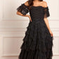 Aviana Off-Shoulder Gown