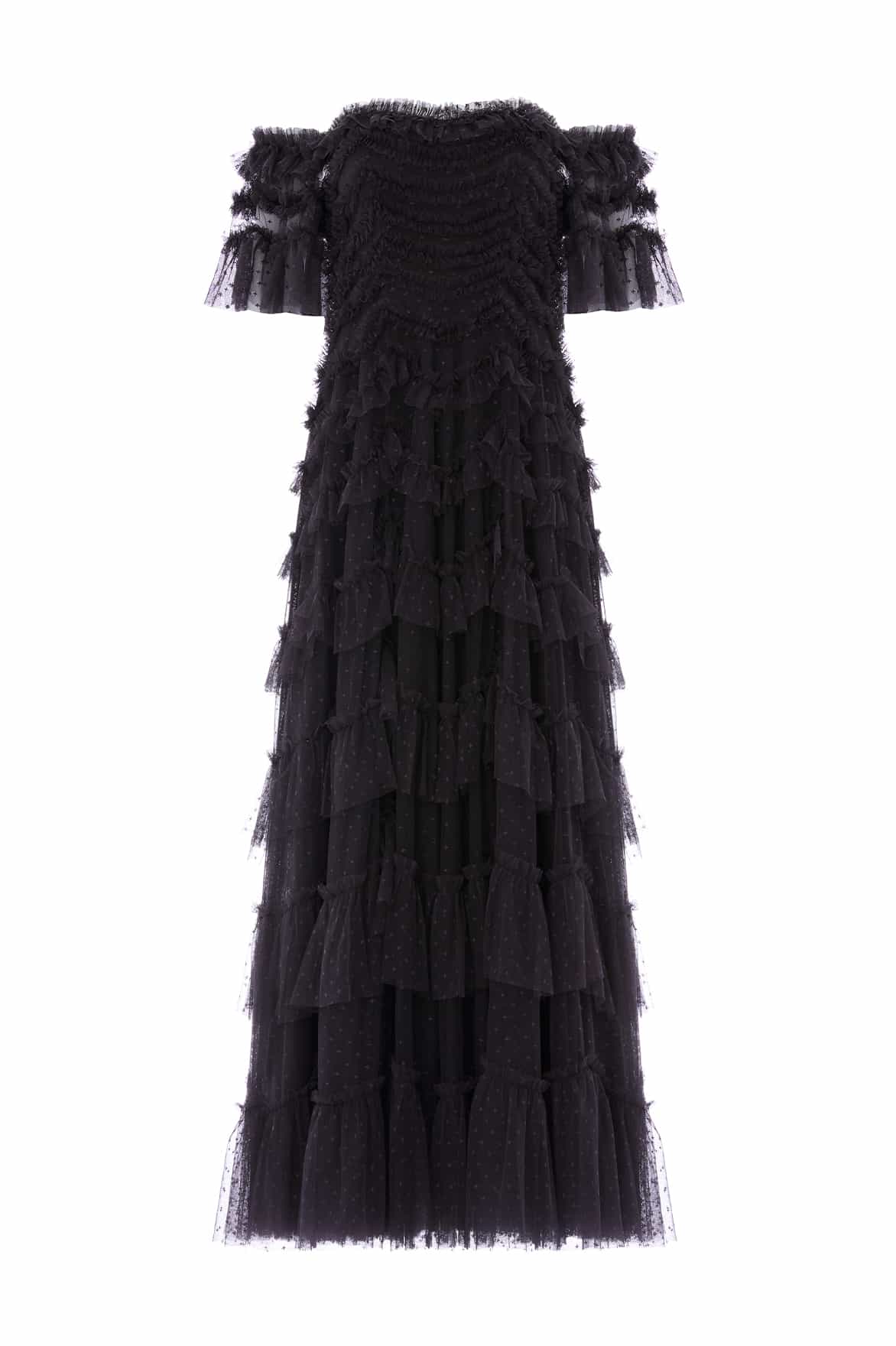 Aviana Off-Shoulder Gown